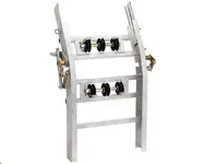 Mounting parts for assabmbable inclined rope hoist lift