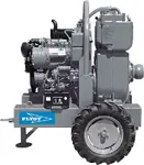 Groundwater lowering pump, diesel