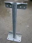 Security gates mounting bracket