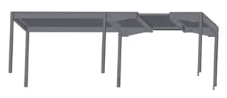 Geda 1500Z/ZP roof for platform "B"