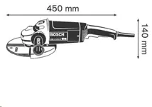 Angle grinders, d=230mm, 220V