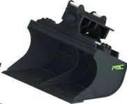 Planning bucket  Case CX18/1000mm/hydr.
