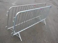 Steel temporrary bariers