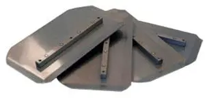 Lopetėlių komplektas betono glaistyklei, d=900mm