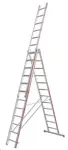 Alumīnija trepes, 10.35m (3x14) [LV]