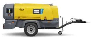 Dyzelinis kompresorius, 14.4–16.6m3/min, 5–10bar
