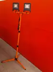 Led working light on  tripod, 100W, 230V