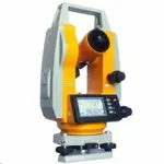Theodolite with stand and lat