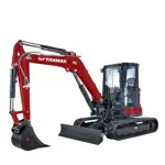 Mini-excavators, 5500kg (quick coupling S40)