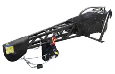 Extension jib with winch for telehandler