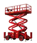 Šķērveida pacēlājs ar platformu ( pašgājējs, dīzelis, 4 WD), 12m