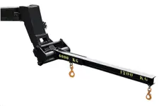 2-hook jib for telescopic handler