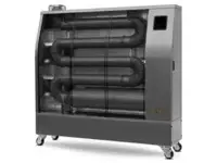 Infrasarkanais dīzeļsildītājs transporta kastē, krāsns tips, 14kW, 230V; 55-88m2;WIFI