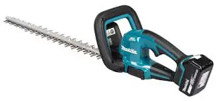 Battery Hedge Trimmer 500mm, (Two Batteries 5Ah and Charger), 18V