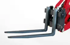 Pallet forks for wheel loader, 1200mm, Yanmar V80.