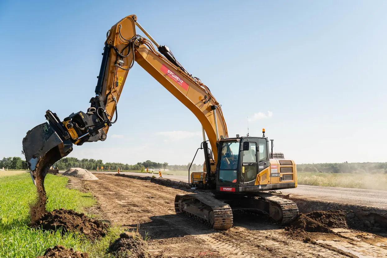 Leica iCON Site Excavator darbībā