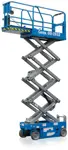 Saxlift smal (el, batteri, 2WD), 8 m
